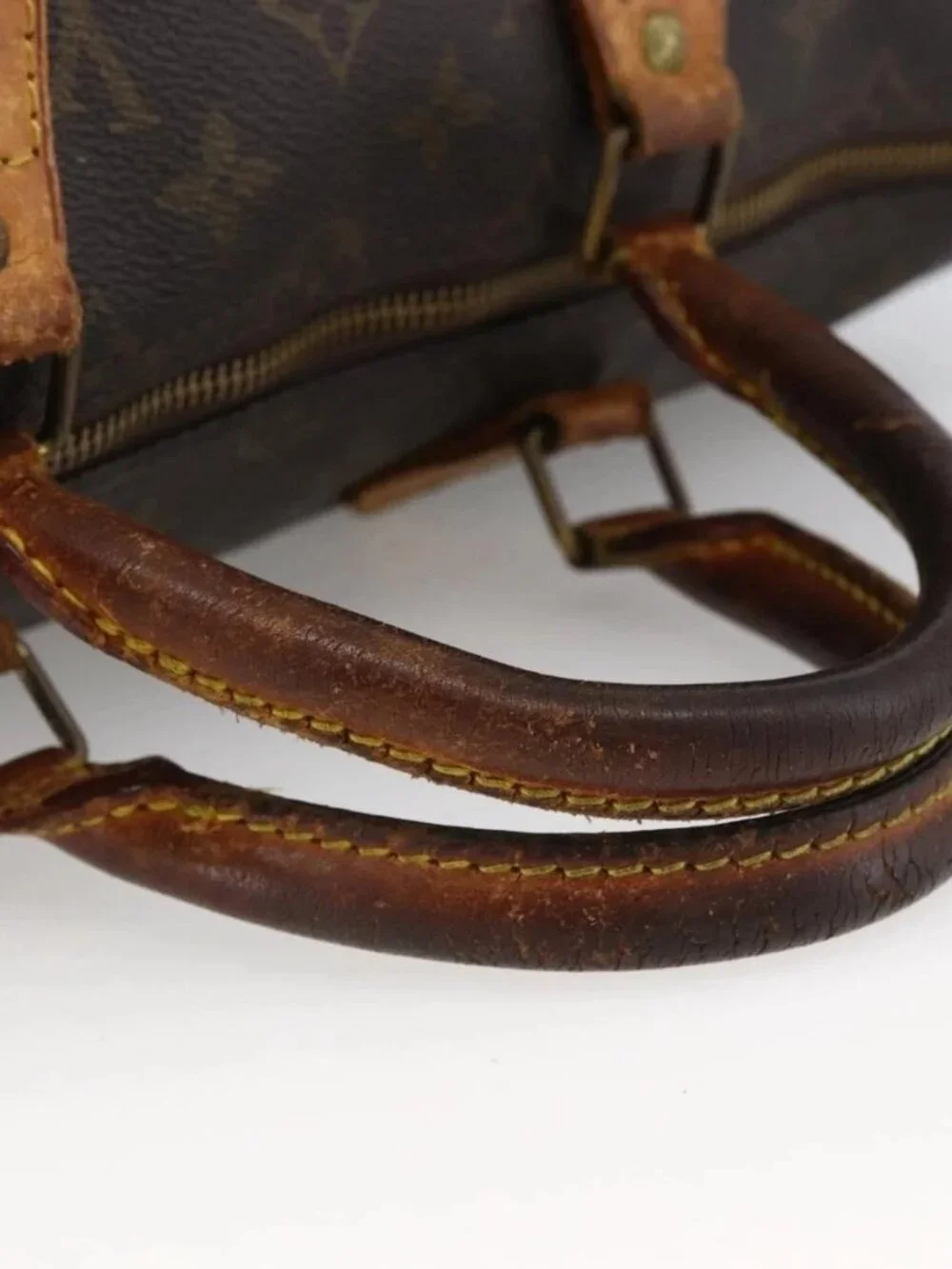 LOUIS VUITTON Monogram Speedy 35 Hand Bag M41524 LV Auth bs32224